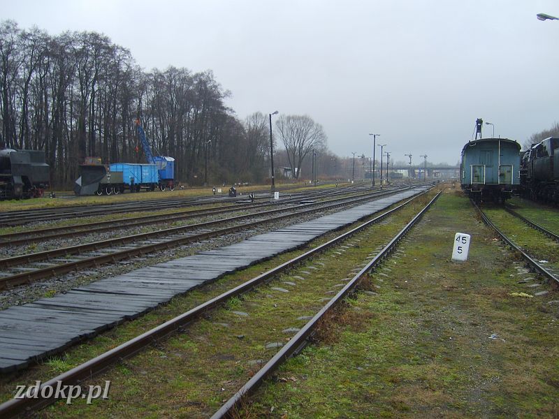 2008-01-21.71_wolsztyn-stacja.JPG - stacja Wolsztyn - okolice parowozowni  2008-01-21  