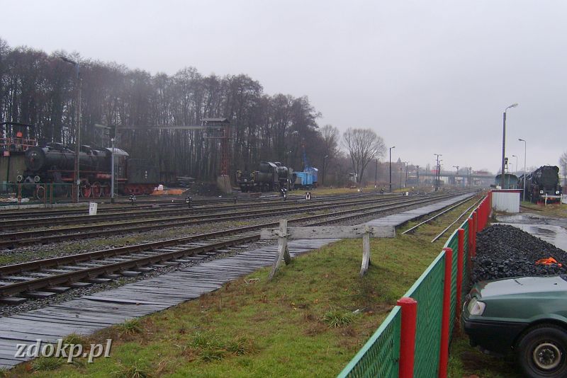 2008-01-21.72_wolsztyn-stacja.JPG - stacja Wolsztyn - okolice parowozowni  2008-01-21  